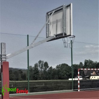 Basketball backboard 90x120 cm, acrylic glass 10 mm