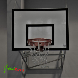Basketball backboard 90x120 cm, acrylic glass 10 mm
